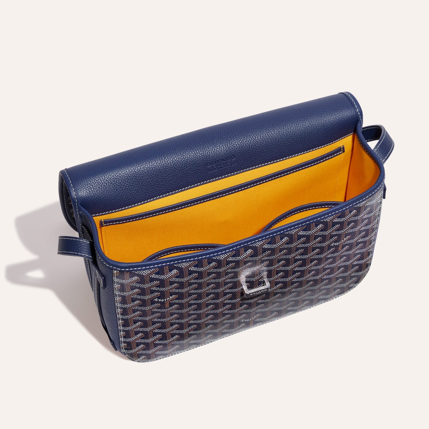 Goyard Belvedere MM Bag Navy Blue - Image 4